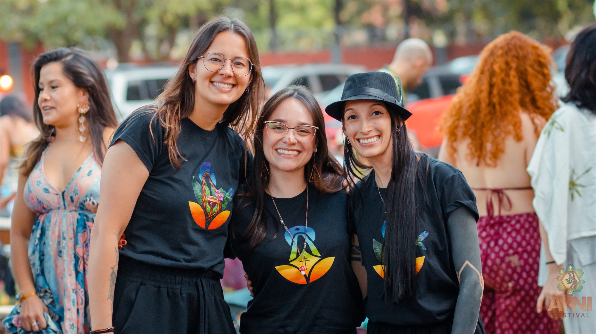 Guardiãs do Santuário Céu de Aparecida no Ayni Festival
